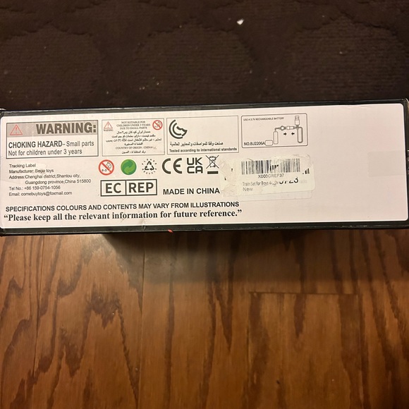 Electric Rechargeable🔋Train🚂Toy with Steam Engine w Light💡and Sounds🔊 - Picture 4 of 8